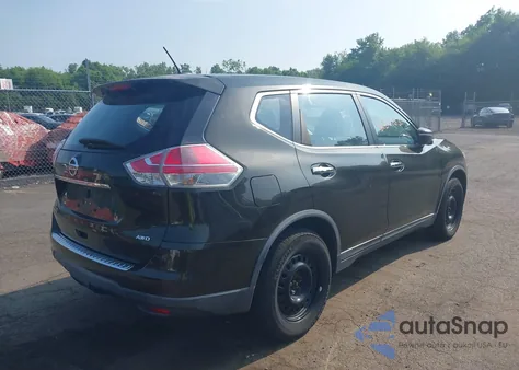 2015 Nissan Rogue S из США, поврежденный, VIN KNMAT2MV9FP537690